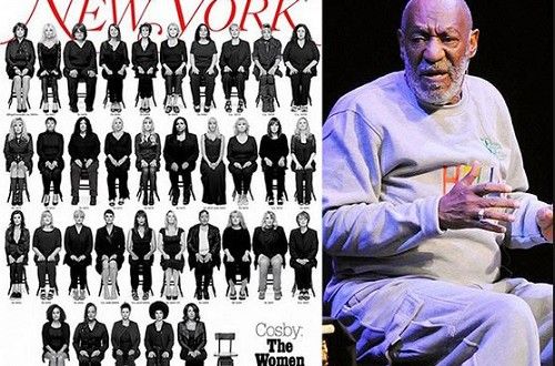 Τα 35 φερόμενα  θύματα του στο εξώφυλλο του New York   Bill Cosby