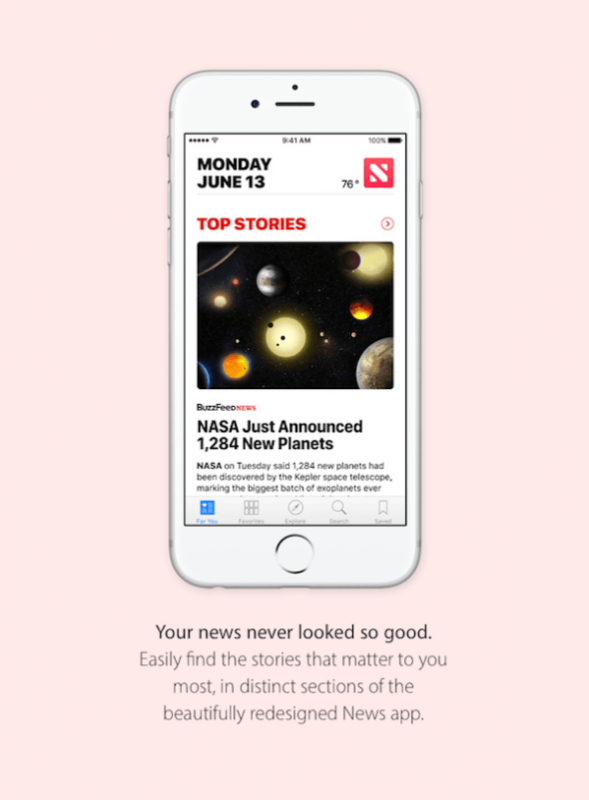 iOS-10-Apple-News